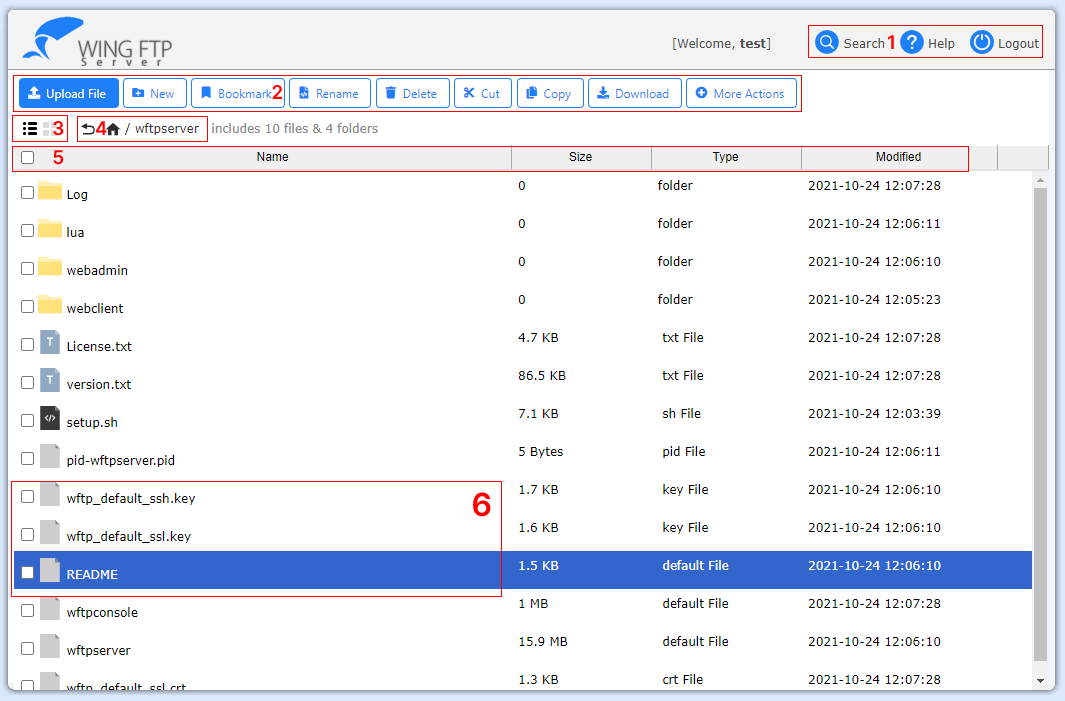Web Client > User Guide for Desktop version